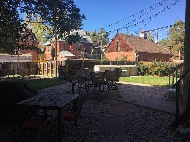 back yard