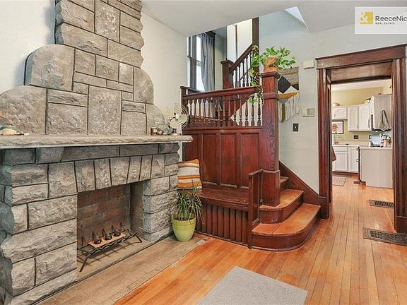 Charming entryway welcomes you in.