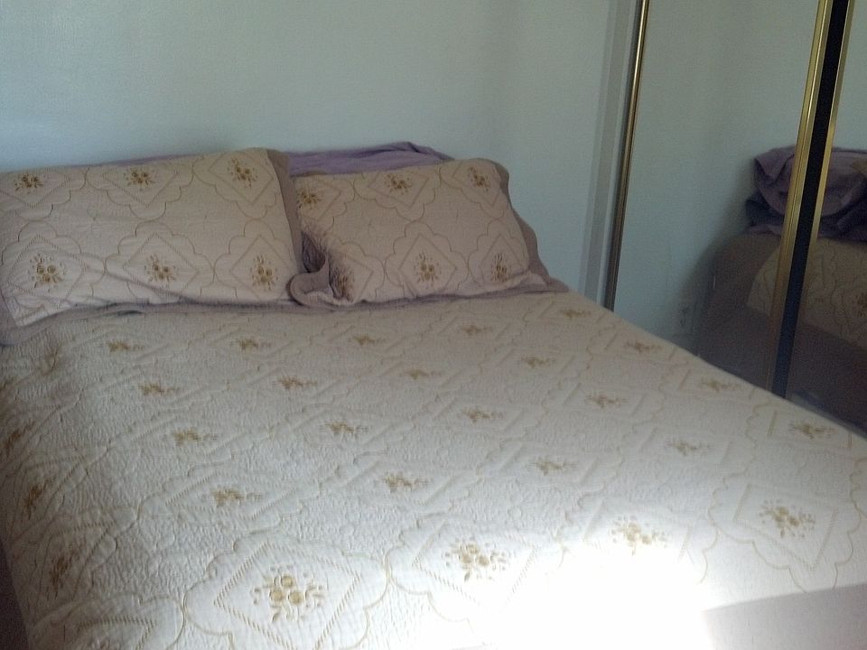 queen bed and large closet $350.00 month