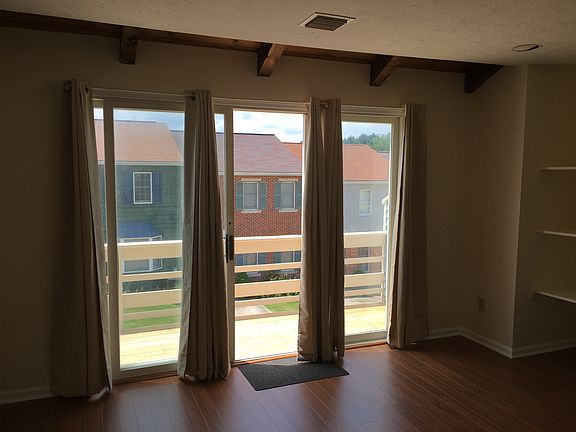 Looking out to Back Deck
