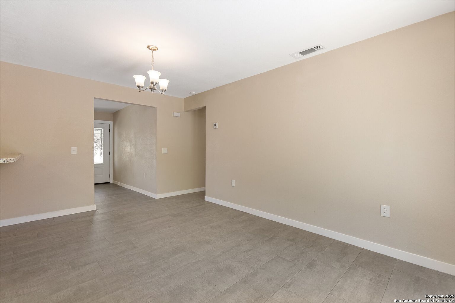 Home with bright interiors and well-maintained exterior