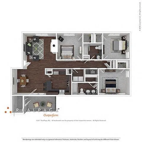 Floor plan THE MAGNOLIA
