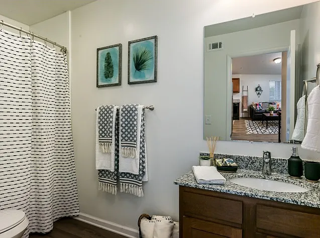 Private Bathroom With Granite Private Bathroom With Granite