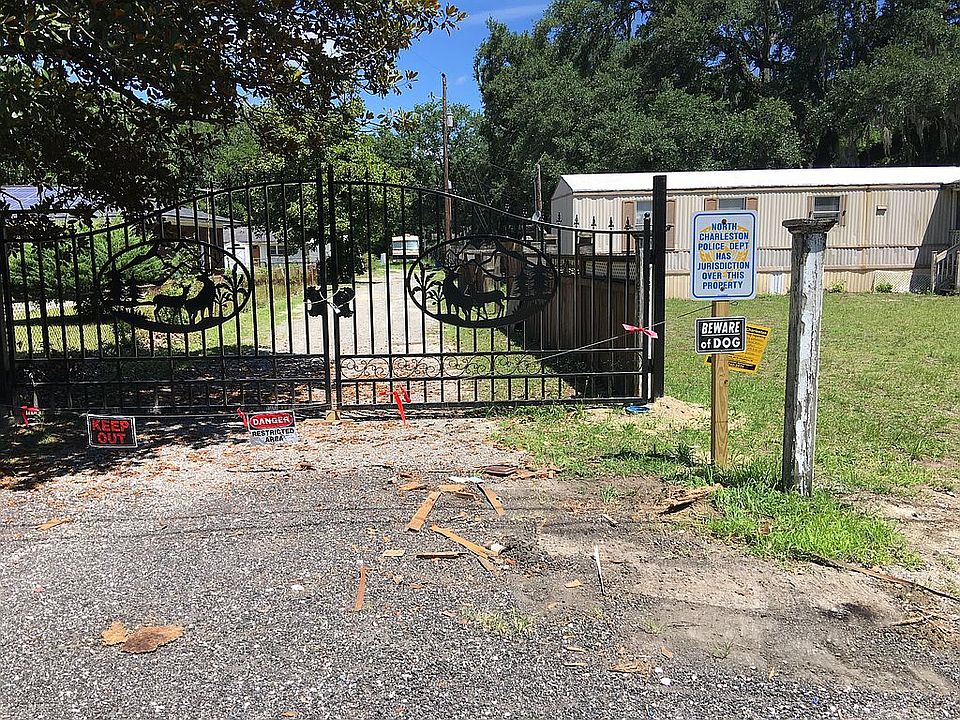 Rear entrance.