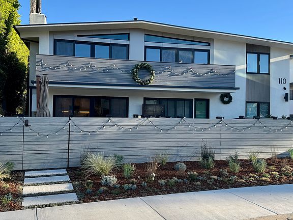 This is a picture of the front building with 4 units on the street side.