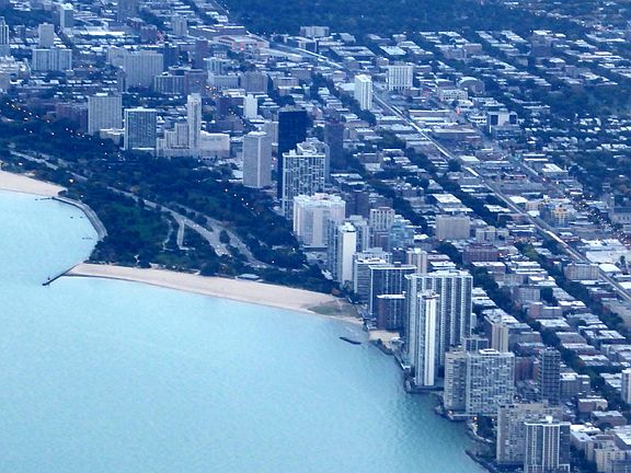 Aerial view of Malibu East