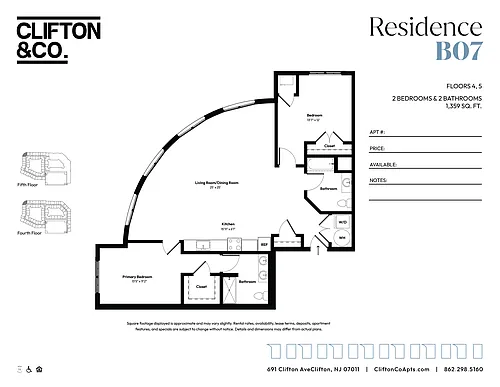 Floor plan B07