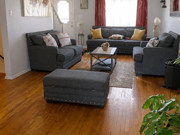 Living room with natural lights
