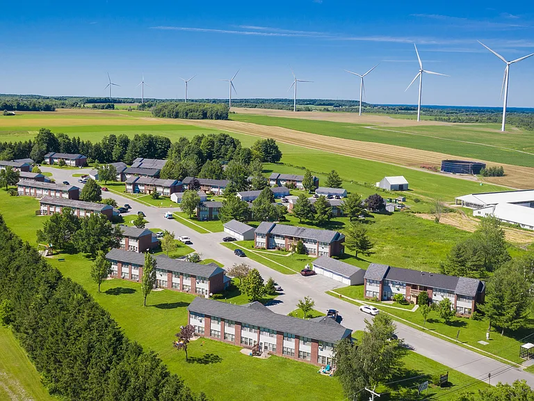 A wide-angle look at the entire community