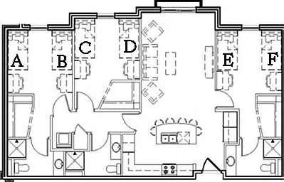 6 person apartment 6 person apartment