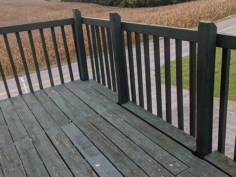 deck with beautiful views