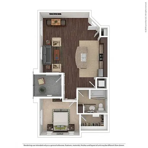 Floor plan The Caymus