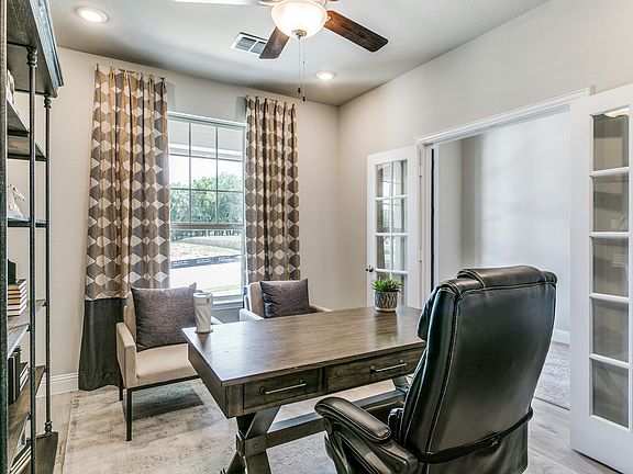 Office of Stone Eagle home in Azle, TX by Kindred Homes