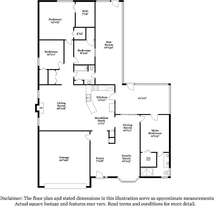 4 bed, 2.0 bath, 2209 sqft, $2,590 — Photo 2