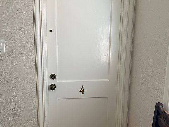 Enclosed entry to your front door.