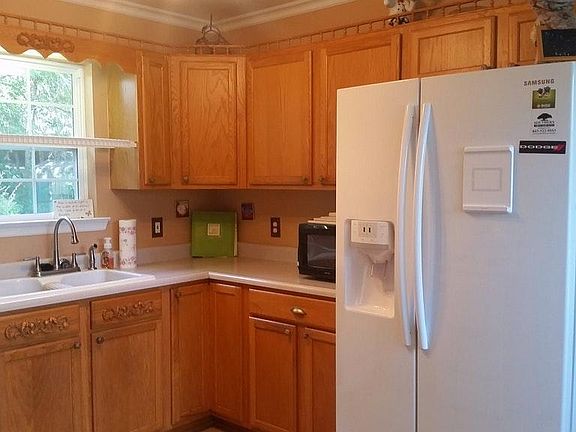 Kitchen with lots of storage and counter space.