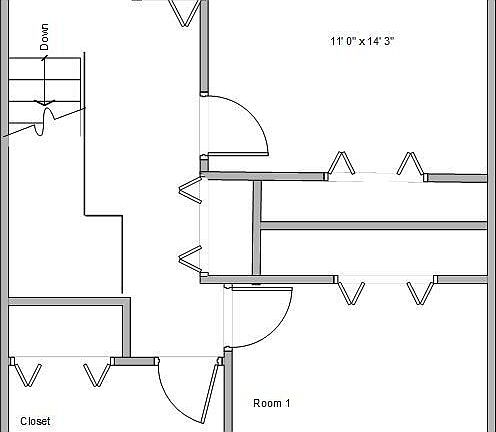 2nd level floor plan