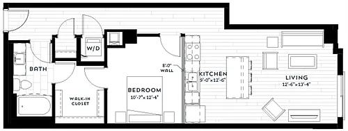 Floor plan 1M