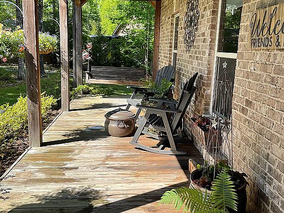 Front porch sitting