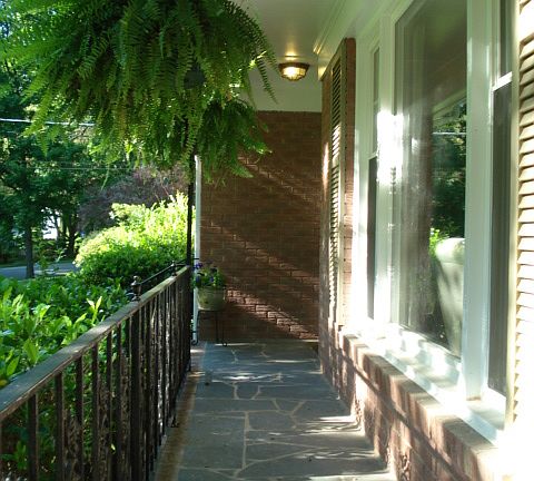 Lovely front porch