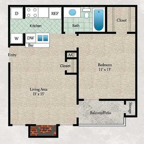 Floor plan A1-2