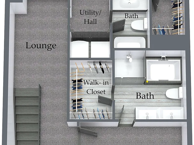 Floorplan B Louetta Second Floor Willow Floorplan B Louetta Second Floor Willow
