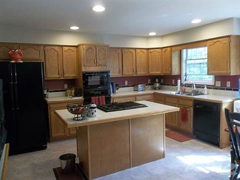 spacious kitchen