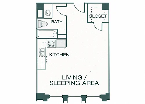 Floor plan A2 (Harris)