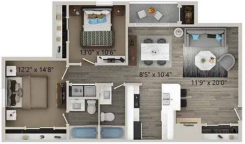 Floor plan B2