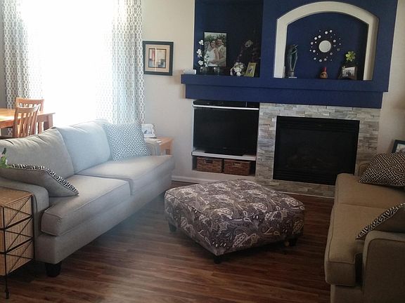 Bright, airy, open floor plan includes 9 foot tall ceilings