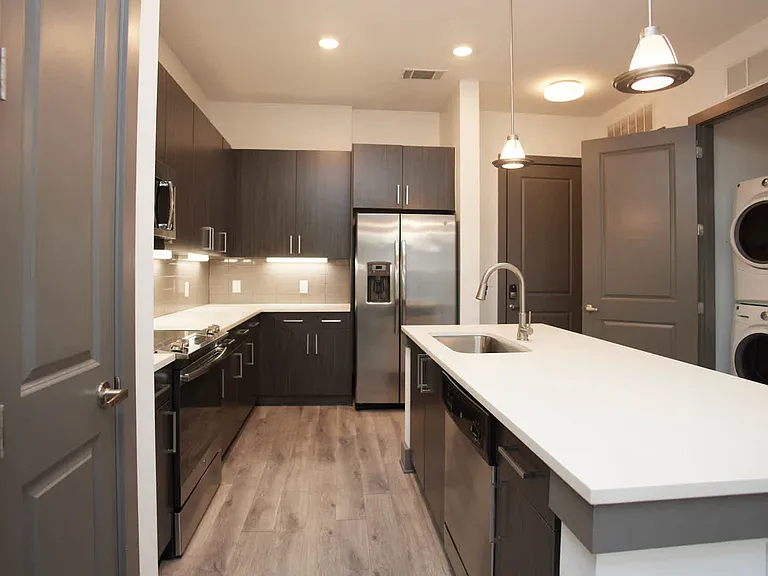 Kitchen with Stainless Steel Appliances