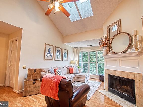 Beautiful Living Room with Cozy Fireplace