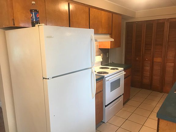 Kitchen with ceramic tile floor