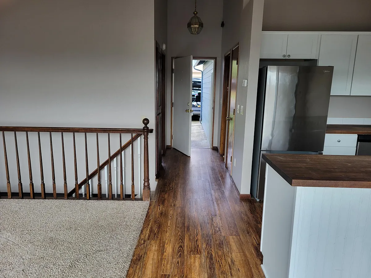 hallway looking to entry door - 1754 NE 13th St
