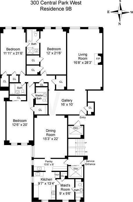 1st image of 300 Central Park W APT 9B