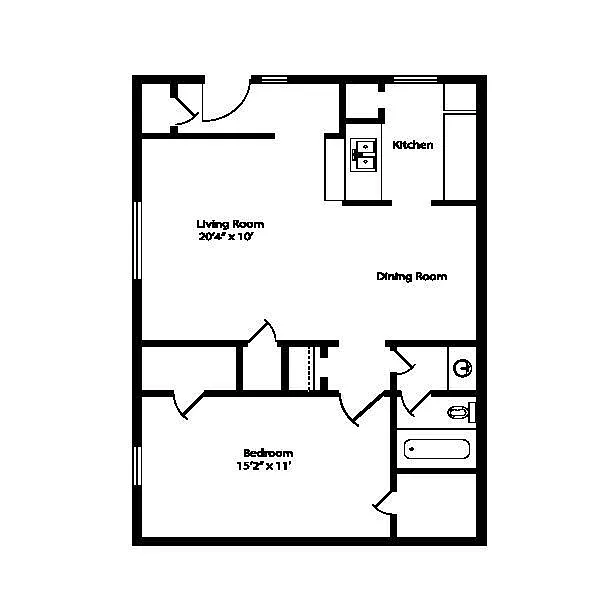Floor plan B