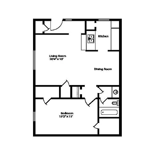 Floor plan B