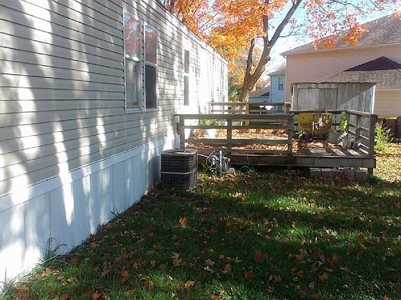 Back Door with Two Tier Deck