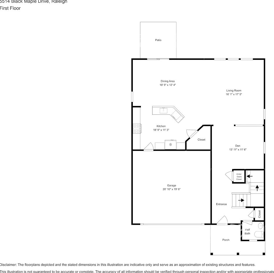 5514 Black Maple Dr Raleigh, NC 27616 — Photo 2