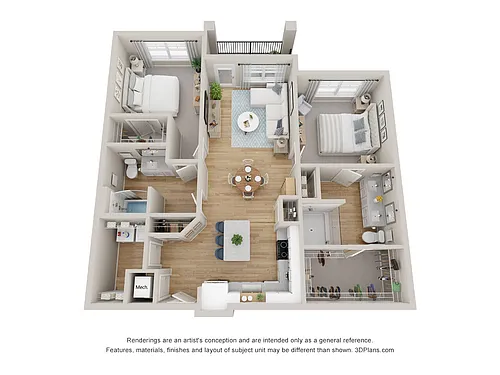 Floor plan B1