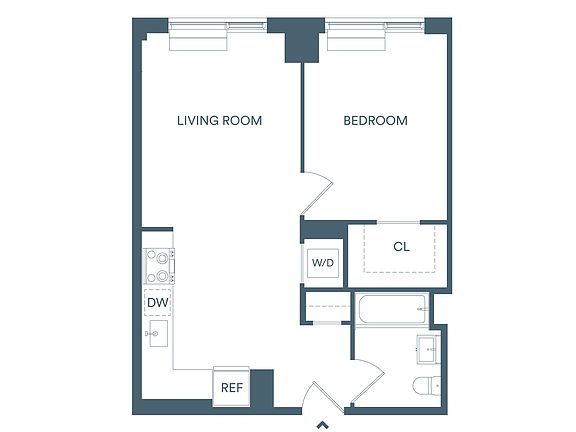 2nd image of 405 W 206th St #817S