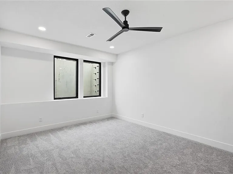 Basement bedroom