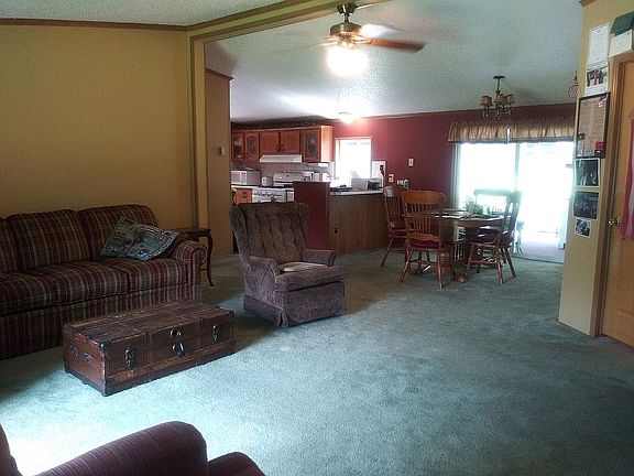 Open Living/Kitchen/Dining
