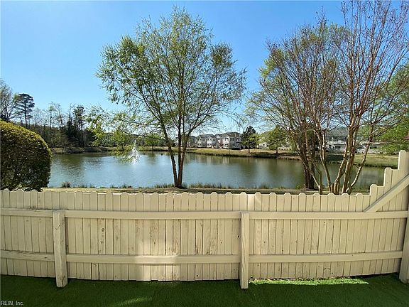 This is the view from your patio!  Wow...so beautiful!  There is a trail around the lake you can use too!