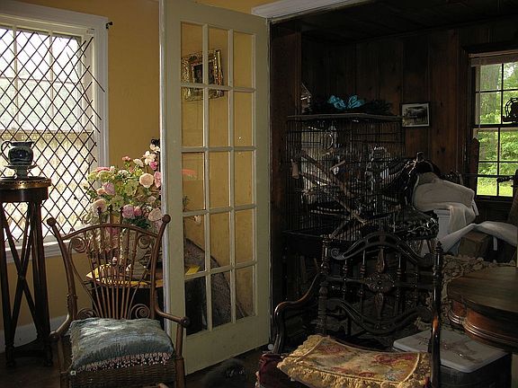 french doors into study