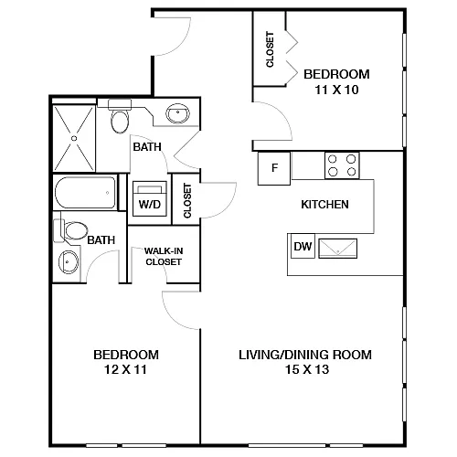 Floor plan Millennium