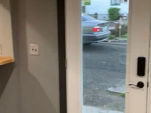 front double french doors to alley