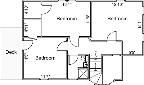 4 bed, 2.0 bath, 1546 sqft, $3,895 — Photo 2