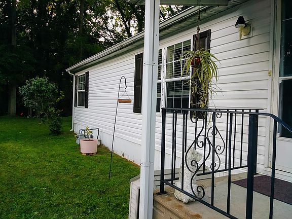 Front door and side view