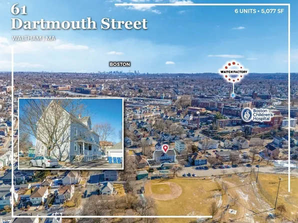 61 Dartmouth St, Waltham, MA 02453